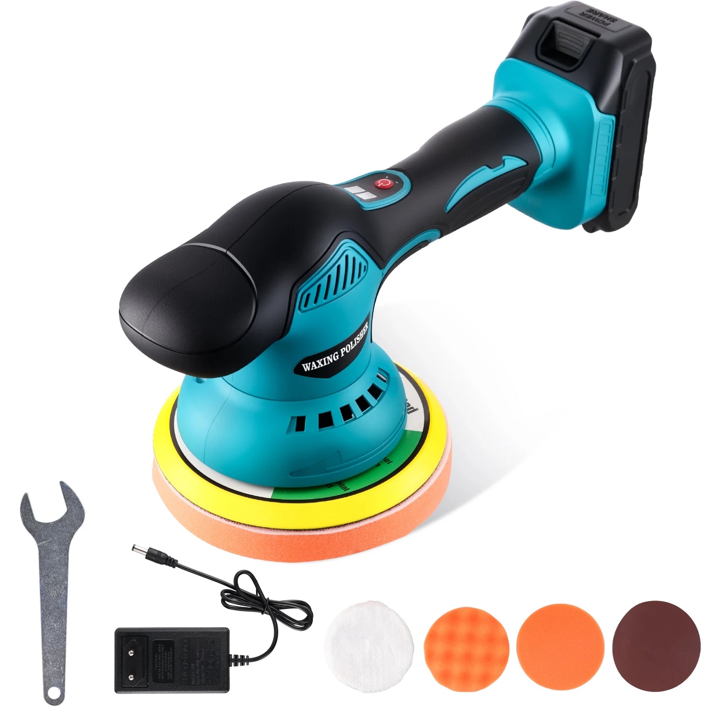 Cordless Car Polisher 8-Speed Electric Waxing Tool