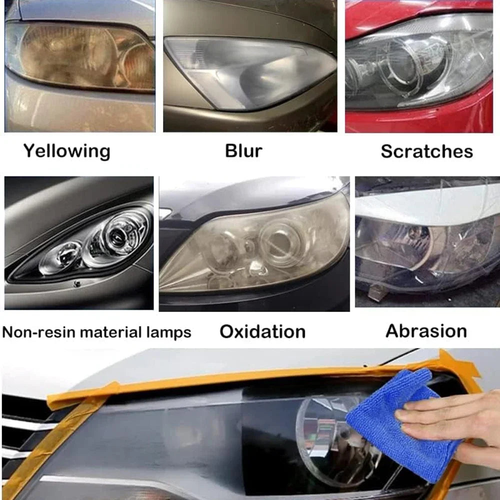 Car Headlight Restoration Kit – Chemical Polish 800 ml