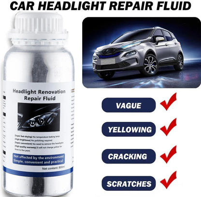 Car Headlight Restoration Kit – Chemical Polish 800 ml