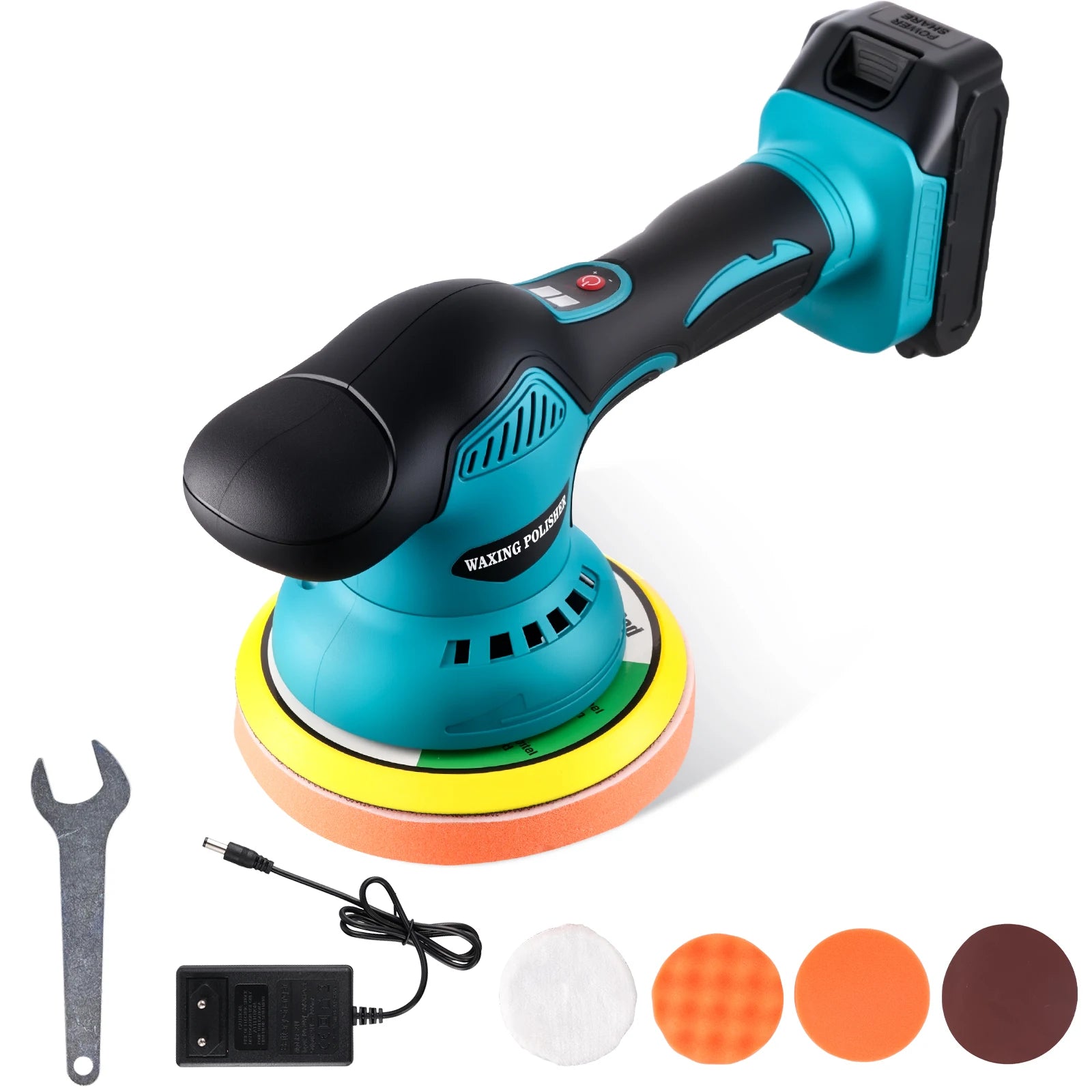 Cordless Car Polisher 8-Speed Electric Waxing Tool