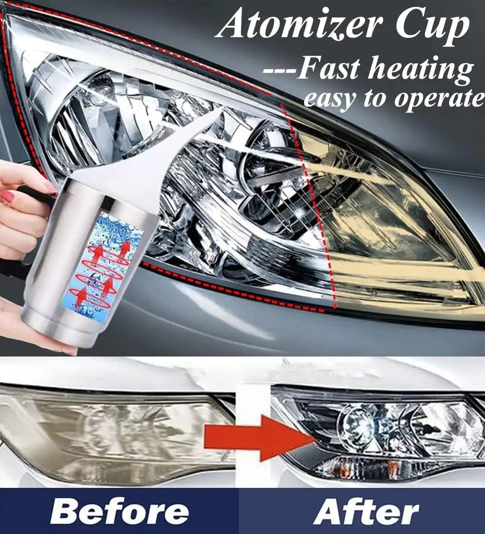 Car Headlight Restoration Kit – Chemical Polish 800 ml
