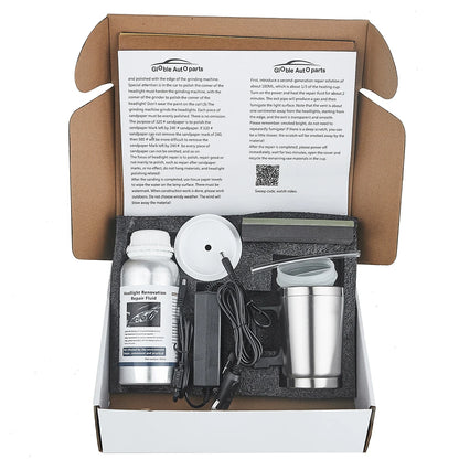 Car Headlight Restoration Kit – Chemical Polish 800 ml